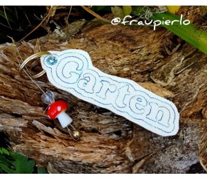 Stickdatei - ITH Anhänger Biene